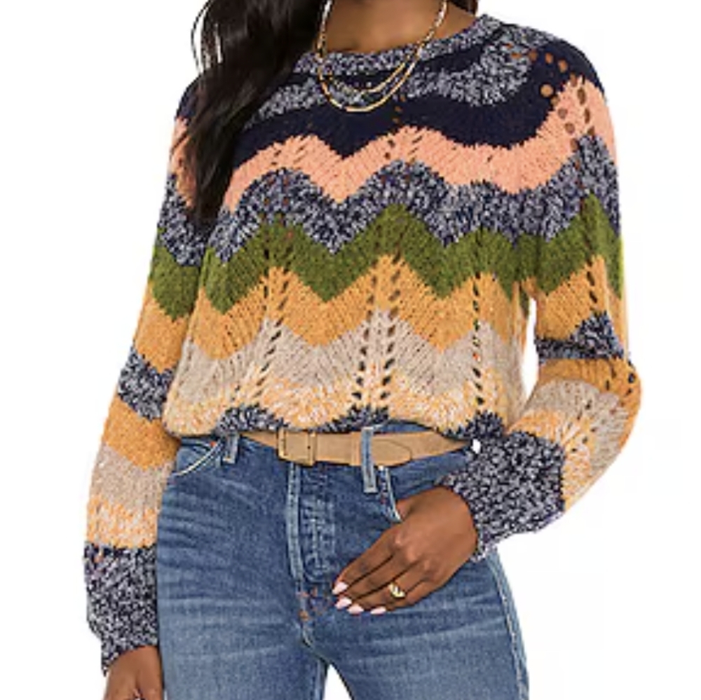 Mother Boat Square alpaca blend sweater
